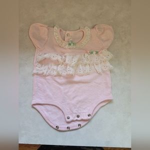 Vintage 90's baby girl onsie